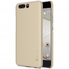 Huawei P10 Plus Nillkin Frosted Shield zelta plastmasas apvalks + ekrāna aizsargplēve