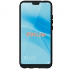 Huawei P20 Lite (Nova 3e) S-Line cieta silikona (TPU) apvalks - melns