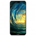 Nillkin Frosted Shield Huawei P20 Lite (Nova 3e) balts plastmasas futrālis + ekrāna aizsargplēve