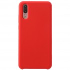 Huawei P20 Shell cieta silikona (TPU) apvalks - sarkans