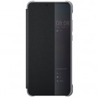Oficiāls Huawei P20 Smart View Flip Cover melns atvērams maciņš (maks)