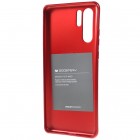 Huawei P30 Pro Mercury sarkans cieta silikona (TPU) apvalks