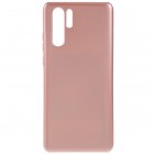 Huawei P30 Pro Mercury gaiši rozs cieta silikona (TPU) apvalks