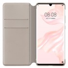 Oficiāls Huawei P30 Pro Wallet Cover Cover smilšains atvērams maciņš (maks)
