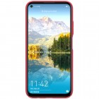 Huawei P40 Lite Nillkin Frosted Shield sarkans apvalks