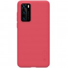 Huawei P40 Nillkin Frosted Shield sarkans apvalks