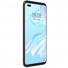 Huawei P40 Pro+ „Carbon“ cieta silikona (TPU) melns apvalks