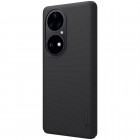 Huawei P50 Pro Nillkin Frosted Shield melns apvalks