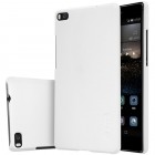 Huawei P8 Nillkin Frosted Shield balts plastmasas apvalks + ekrāna aizsargplēve