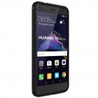 Huawei P9 Lite 2017 Carbon cieta silikona (TPU) melns apvalks