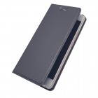 Huawei P9 Lite (Huawei Ascend P9 Lite, Huawei G9 Lite) „Dux Ducis“ Skin sērijas melns ādas atvērams maciņš