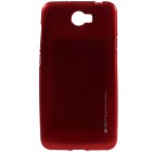 Huawei Y5 II (Huawei Y5 2) Mercury sarkans cieta silikona (TPU) apvalks