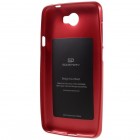 Huawei Y5 II (Huawei Y5 2) Mercury sarkans cieta silikona (TPU) apvalks