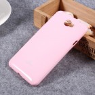 Huawei Y5 II (Huawei Y5 2) Mercury gaiši rozs cieta silikona (TPU) apvalks
