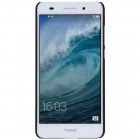 Huawei Y6 II 2 Nillkin Frosted Shield melns plastmasas apvalks + ekrāna aizsargplēve