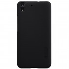 Huawei Y6 Nillkin Frosted Shield melns plastmasas apvalks + ekrāna aizsargplēve