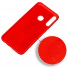 Huawei P40 Lite E (Y7p, Honor 9C) Shell cieta silikona (TPU) sarkans apvalks
