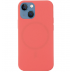 Apple iPhone 14 "Shell" MagSafe cieta silikona (TPU) rozā apvalks
