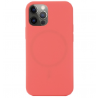 Apple iPhone 15 Pro "Shell" MagSafe cieta silikona (TPU) rozā apvalks