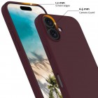 Apple iPhone 16 "Shell" MagSafe cieta silikona (TPU) bordo apvalks