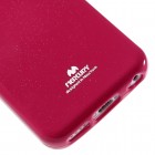 Apple iPhone 5C Mercury Color tumši rozs cieta silikona (TPU) futrālis