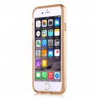 Apple iPhone 6S elegants Devia Fresh dzidrs (caurspīdīgs) zelta plastmasas apvalks