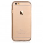 Apple iPhone 6S elegants Devia Fresh dzidrs (caurspīdīgs) zelta plastmasas apvalks