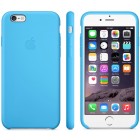 Oficiāls „Apple“ iPhone 6 6s Silicone Case zils silikona apvalks (MGQF2ZM/A)