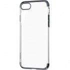 Apple iPhone 7 (iPhone 8) Baseus Glitter dzidrs (caurspīdīgs) melns plastmasas apvalks