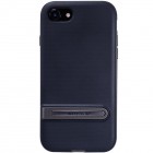 Nillkin Youth Kickstand pastiprinātas aizsardzības melns apmales melnā krāsā Apple iPhone 7 (iPhone 8) apvalks