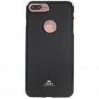 Apple iPhone 7 Plus (iPhone 8 Plus) Mercury melns cieta silikona (TPU) apvalks