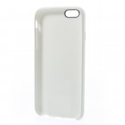Apple iPhone 6, 6s cieta silikona (TPU) balts apvalks
