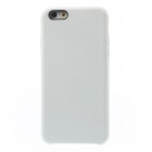 Apple iPhone 6, 6s cieta silikona (TPU) balts apvalks