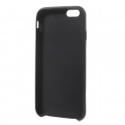 Apple iPhone 6, 6s cieta silikona (TPU) melns apvalks