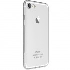 Apple iPhone 7 (iPhone 8) „Devia“ Naked pelēks dzidrs (caurspīdīgs) silikona TPU planākais apvalks ar ekrāna aizsargstikls