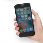 Apple iPhone 7 (iPhone 8) „Rock“ Dr V atvērams melns maciņš - maks