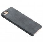 „USAMS“ Slim Leather BOB Apple iPhone 7 (iPhone 8) melns ādas apvalks