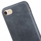 „USAMS“ Slim Leather BOB Apple iPhone 7 (iPhone 8) melns ādas apvalks