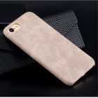 „USAMS“ Slim Leather BOB Apple iPhone 7 (iPhone 8) smilšains ādas apvalks