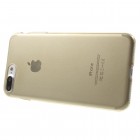 Apple iPhone 7 Plus (iPhone 8 Plus) dzidrs (caurspīdīgs) zelta cieta silikona TPU pasaulē planākais apvalks