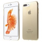 Apple iPhone 7 Plus (iPhone 8 Plus) dzidrs (caurspīdīgs) zelta cieta silikona TPU pasaulē planākais apvalks