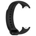 "Kumikoo" Viedpulksteņa cietā silikona (TPU) aproce (siksniņa) - melna (Xiaomi Smart Band 9 NFC / 9 / 8 NFC / 8)