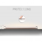 Samsung Galaxy A3 2015 (A300F) „Kalaideng“ Sun atvēramais zelta maciņš
