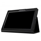 Lenovo IdeaTab MIIX 320 10.1 Litchi atvēramais melns maciņš