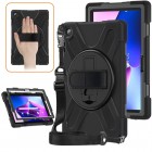 Lenovo Tab M10 10.1" 3 Gen (TB-328XU, TB-328FU) pastiprinātas aizsardzības melns (360°) apvalks, vaciņš