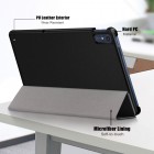 Lenovo Tab M10 5G TB-360ZU atvēramais melns maciņš
