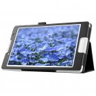 Lenovo Tab2 A8-50 (Tab3 8.0) Litchi atvēramais melns maciņš
