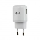 Origināls „LG“ Fast Charge balts tīkla lādētājs (1800 mAh, MCS-H05ER, Eiropas modelis)