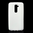 LG G2 Jelly Case balts cieta silikona (TPU) futrālis
