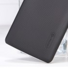 LG G2 Nillkin Frosted Shield melns plastmasas futrālis + ekrāna aizsargplēve